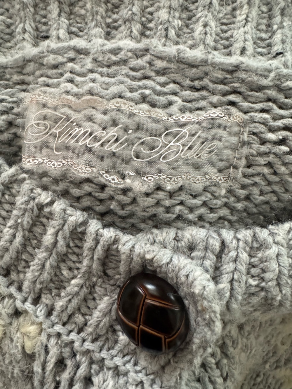 UO Bambi Relaxed Cardigan Size Large - Picture 7 of 8